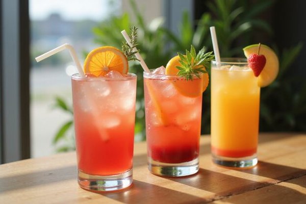 Mocktails & Non-Coffee menu category at Bubbs and Bites Cafe featuring delicious mocktails & non-coffee options