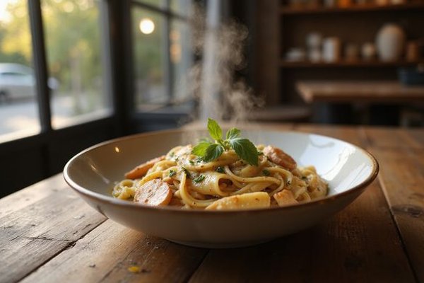 Pasta & Mains menu category at Bubbs and Bites Cafe featuring delicious pasta & mains options