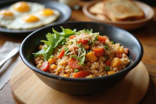 Rice Bowls & Breakfast menu category at Bubbs and Bites Cafe featuring delicious rice bowls & breakfast options