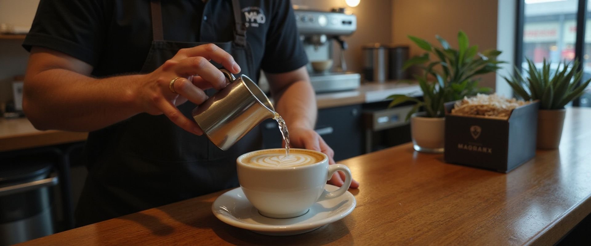 Specialty Coffee at Bubbs and Bites Cafe