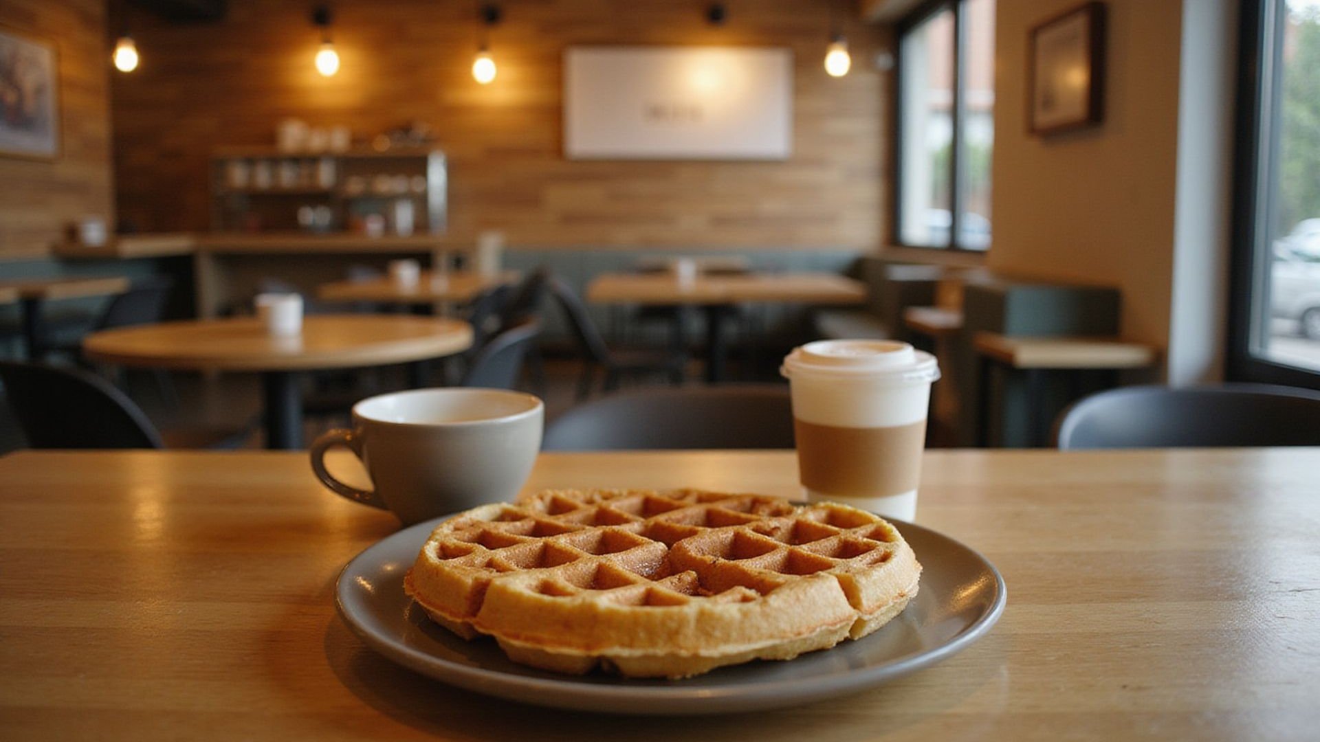 Bubbs and Bites Cafe warm and inviting interior showcasing specialty coffee, signature waffles and Muji-inspired minimalist aesthetic in Kota Damansara